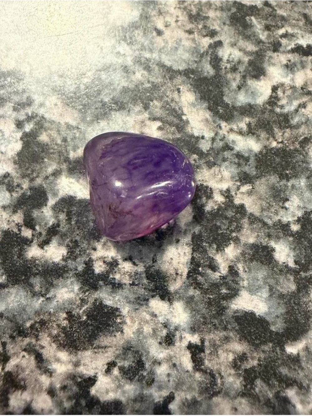 Polished Purple Amethyst Tumbled Stone
